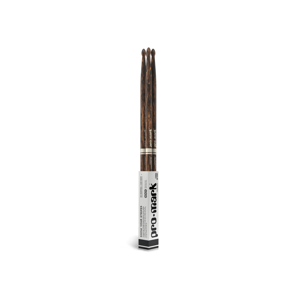 d-addario-classic-forward-5a-firegrain-hickory-drumsticks-mit-oval-wood-tip image 2