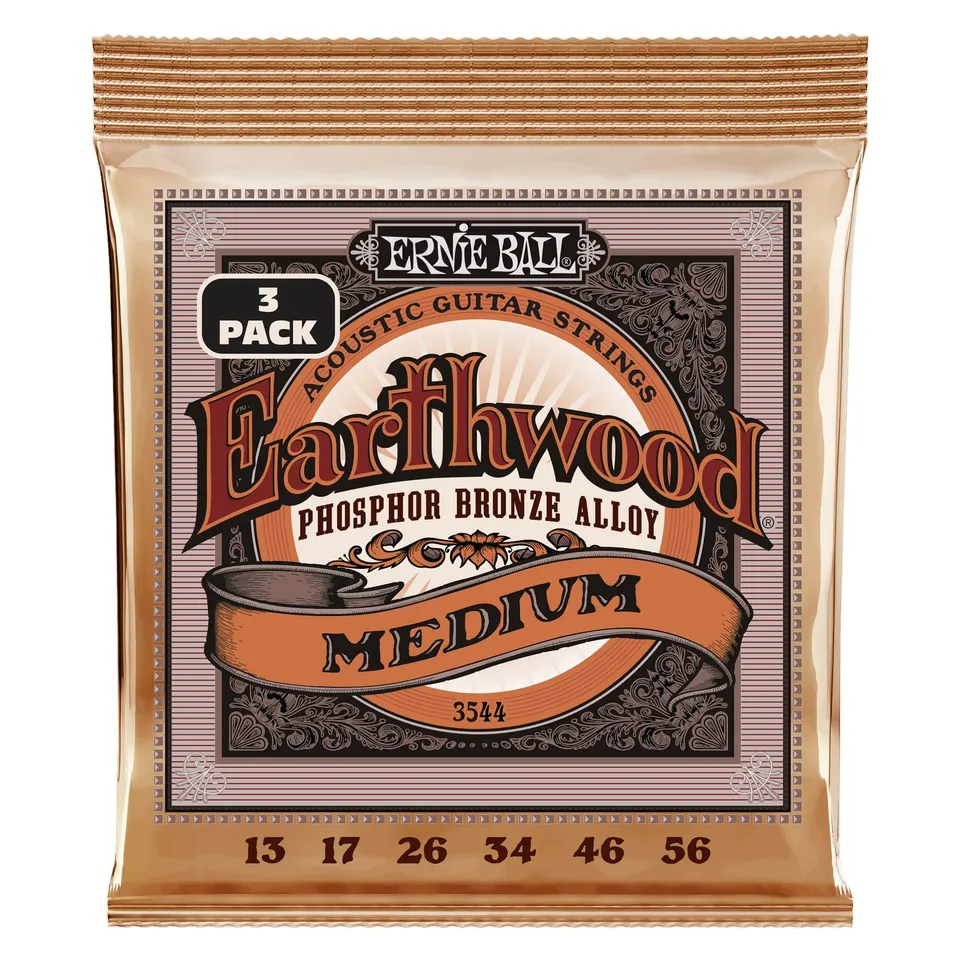 ernie-ball-earthwood-medium-phosphor-bronze-akustik-gitarrensaiten-13-56-3er-pac image 1