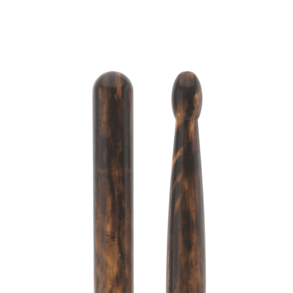 d-addario-promark-classic-forward-747-firegrain-hickory-drumsticks-oval-wood-tip image 4