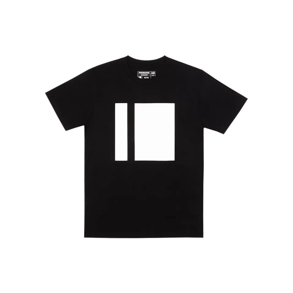 promark-by-d-addario-stripe-t-shirt-logo-shirt image 1
