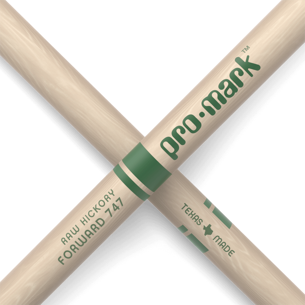 d-addario-promark-classic-forward-747-drumsticks-raw-hickory-oval-wood-tip image 5