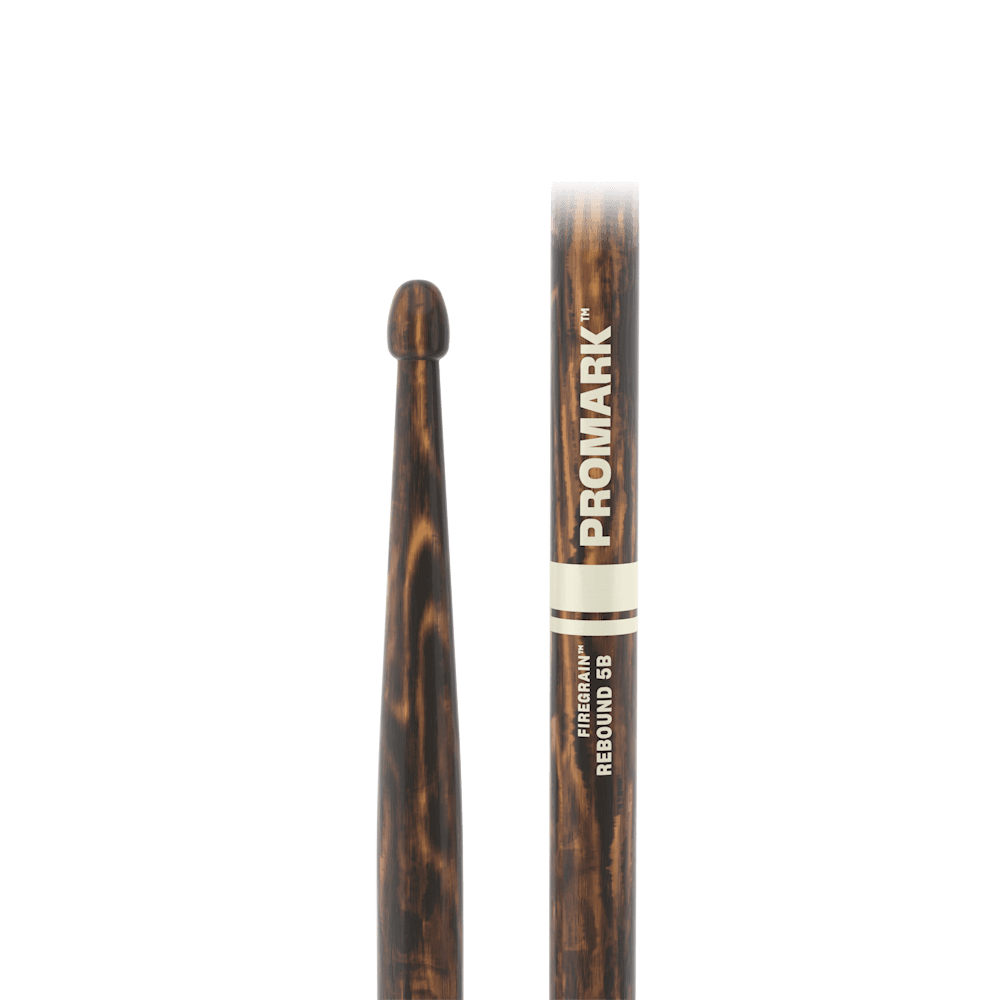 d-addario-promark-rebound-5b-firegrain-hickory-drumsticks-acorn-wood-tip image 1