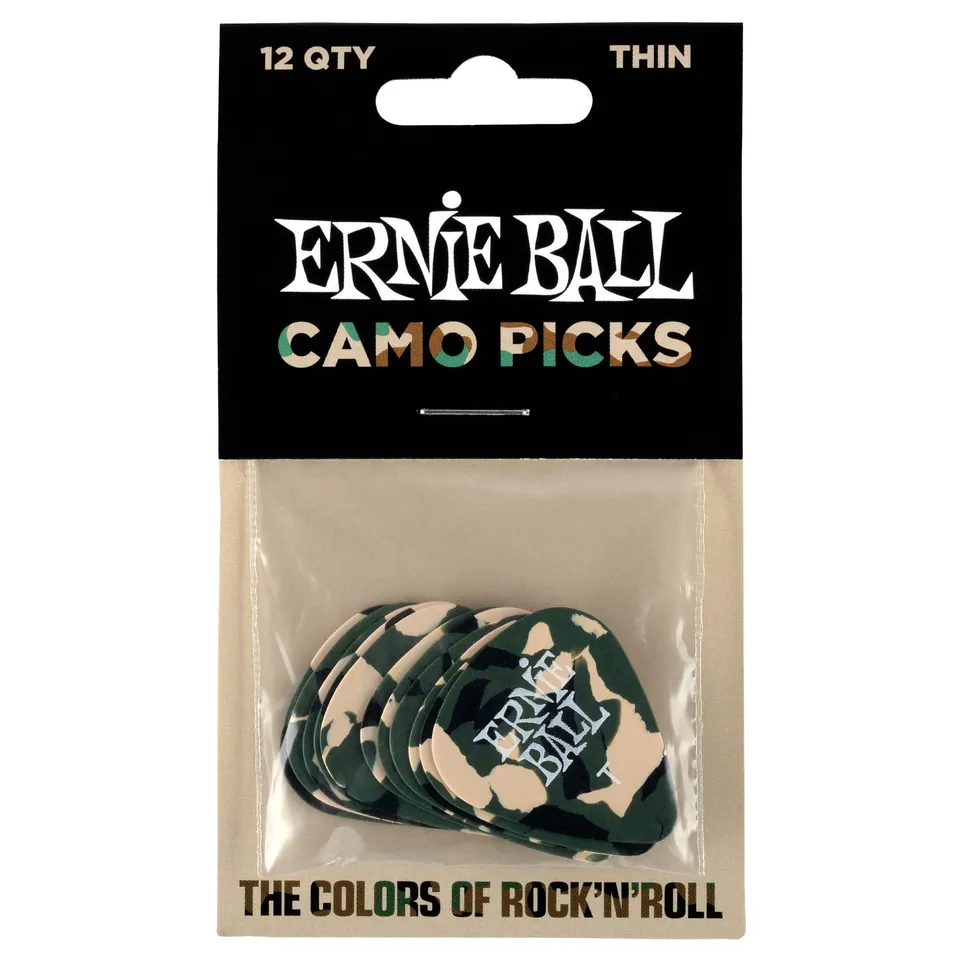 ernie-ball-p09221-camouflage-plektren-thin-0-46-mm-12er-beutel image 1