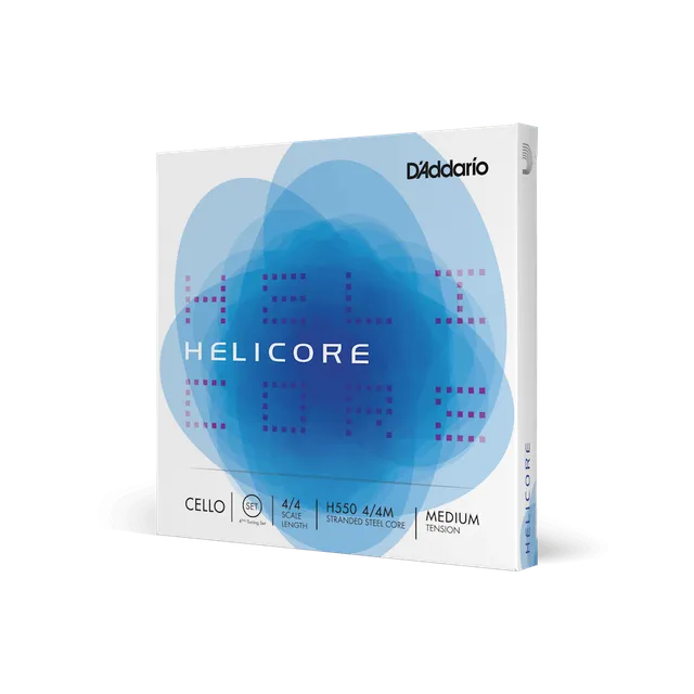 d-addario-helicore-cello-saitensatz-4-4-medium-fourths-tuning image 1