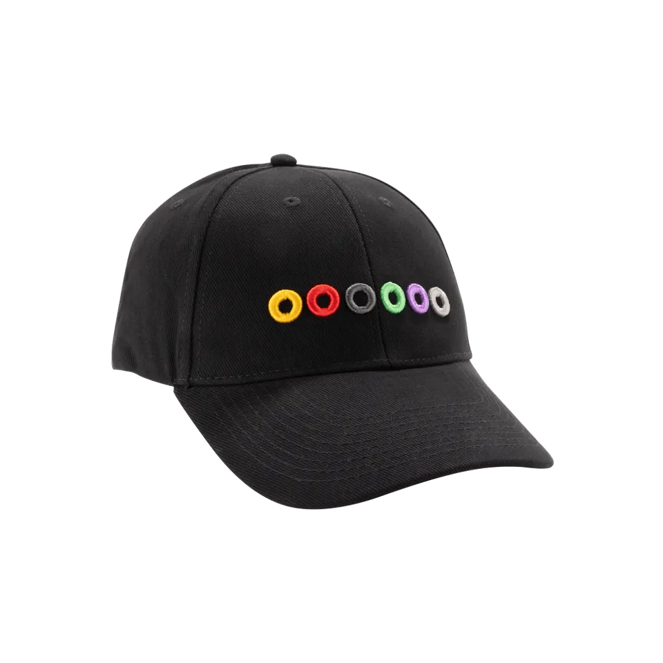 d-addario-ball-end-hat-six-panel-cap-mit-buntstickerei image 1
