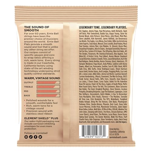 ernie-ball-flats-flatwound-12-52-medium-light-e-gitarrensaiten-edelstahlband image 6