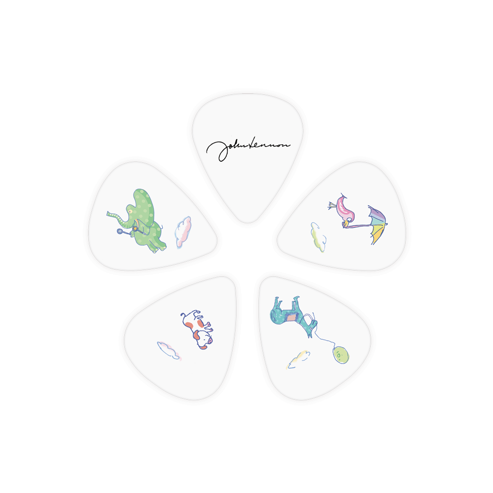 d-addario-john-lennon-signature-animal-gitarren-plektren-0-70mm image 2