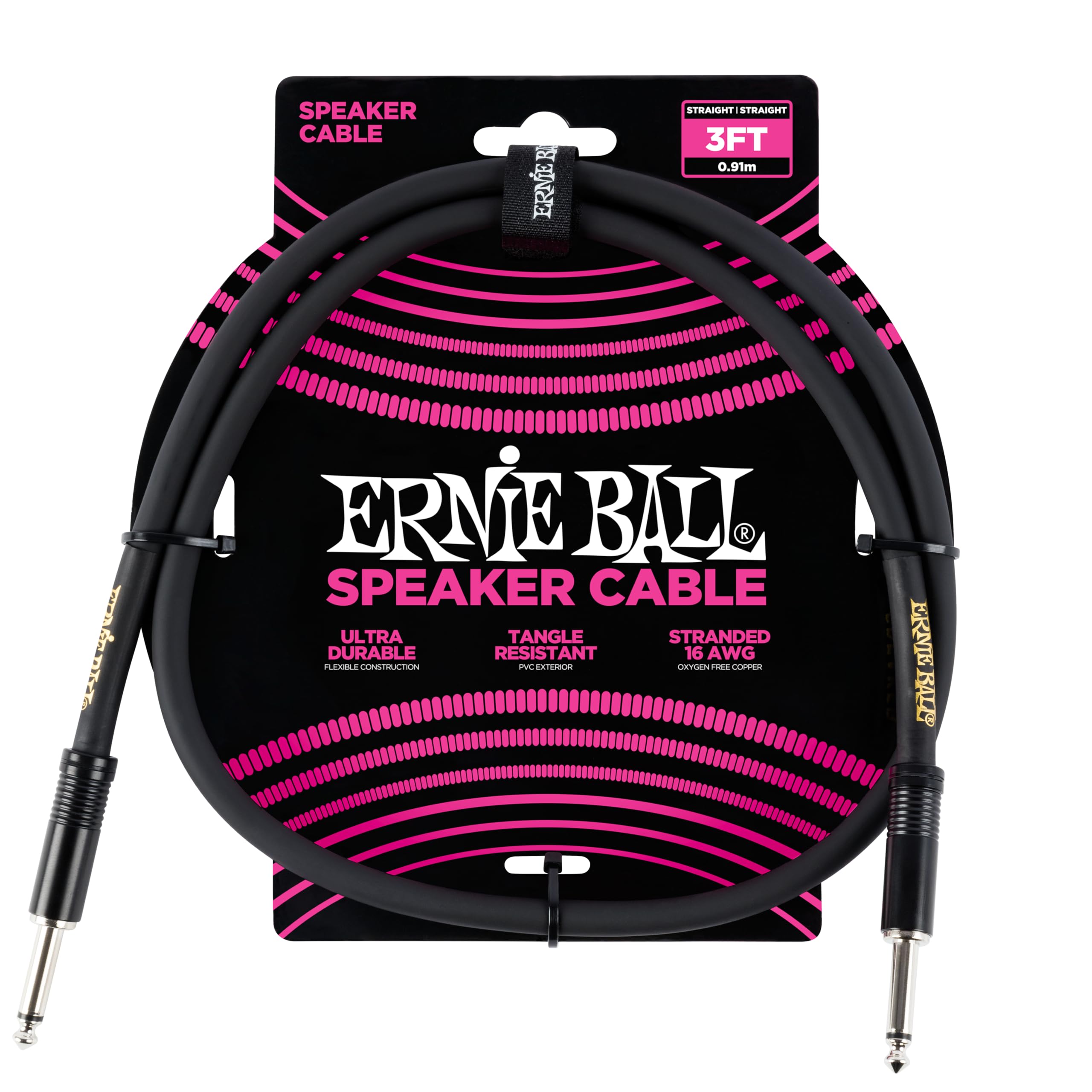 ernie-ball-lautsprecherkabel-gerade-gerade-183-cm-16-awg image 2