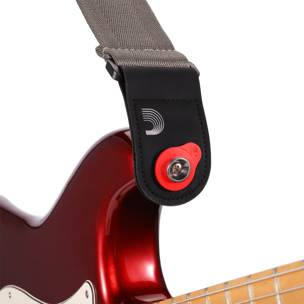 d-addario-flex-lock-strap-block-gitarrengurt-sicherung-rot image 2