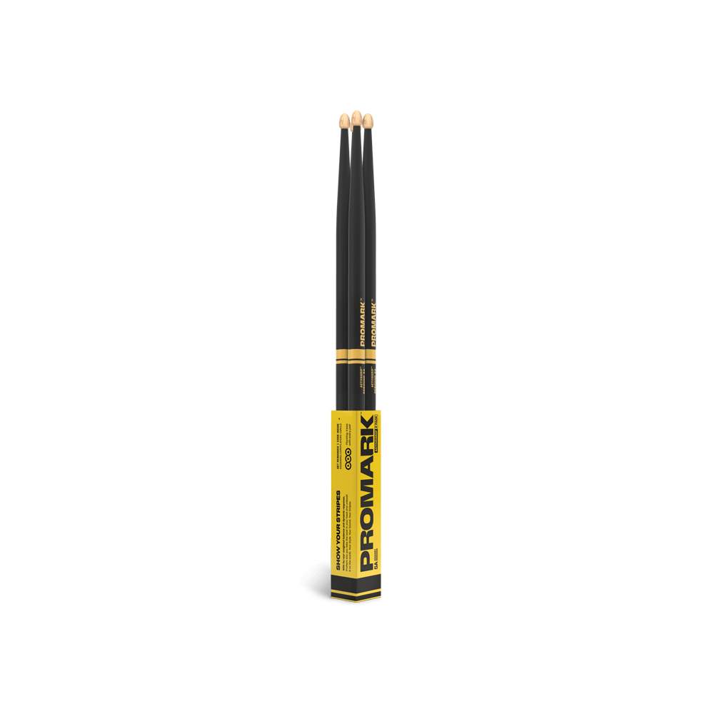 d-addario-promark-rebound-5a-activegrip-hickory-drumsticks-wood-tip image 2