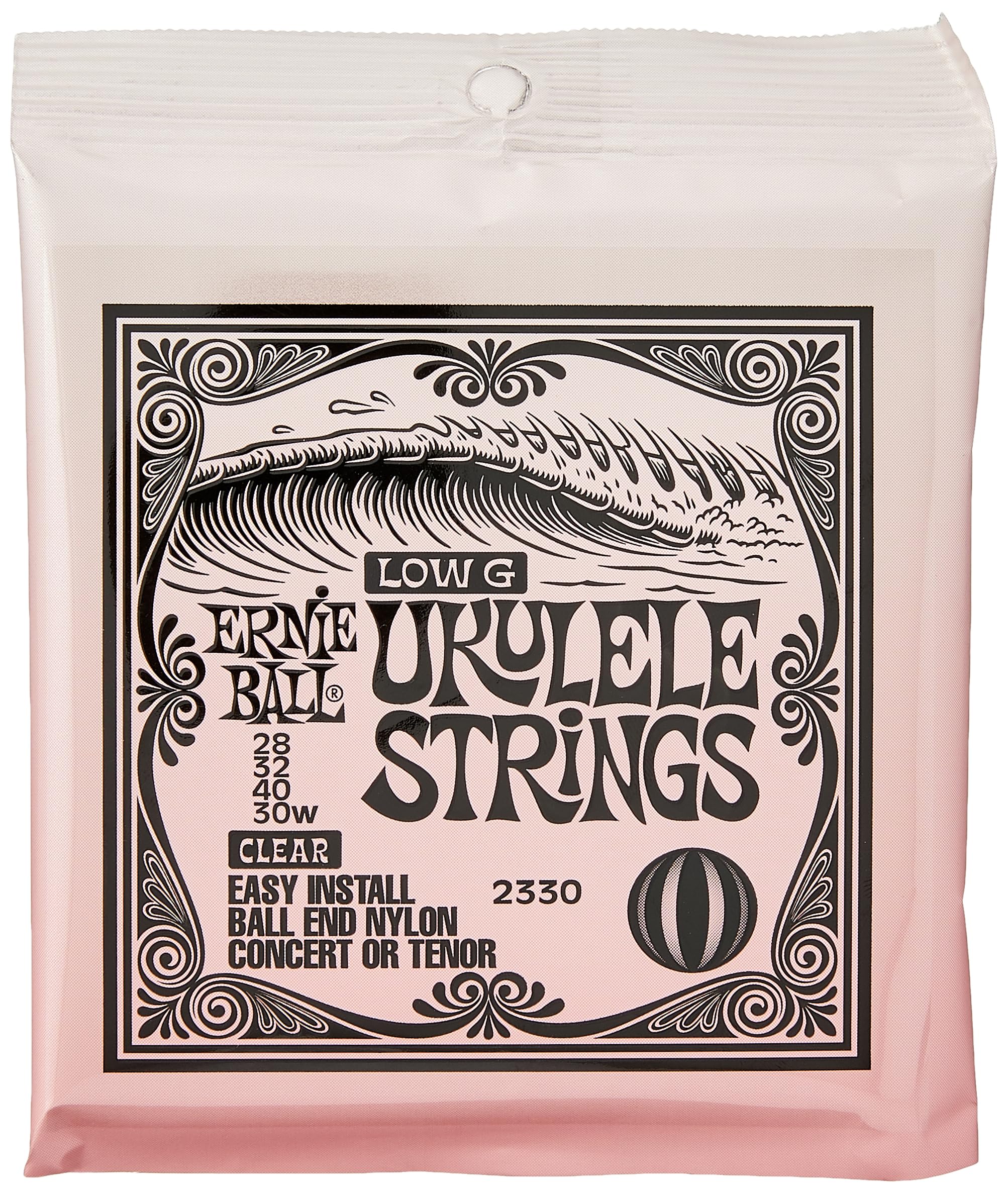 ernie-ball-ukulele-ball-end-nylon-saiten-klar-f-r-concert-und-sopran image 4
