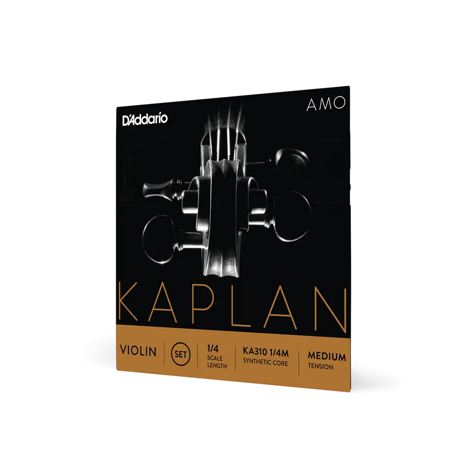 d-addario-kaplan-amo-violinensaiten-set-1-4-scale-medium-tension image 1
