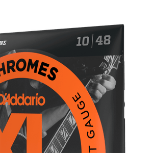 d-addario-xl-chromes-e-gitarrensaiten-10-48-extra-light-flatwound image 8
