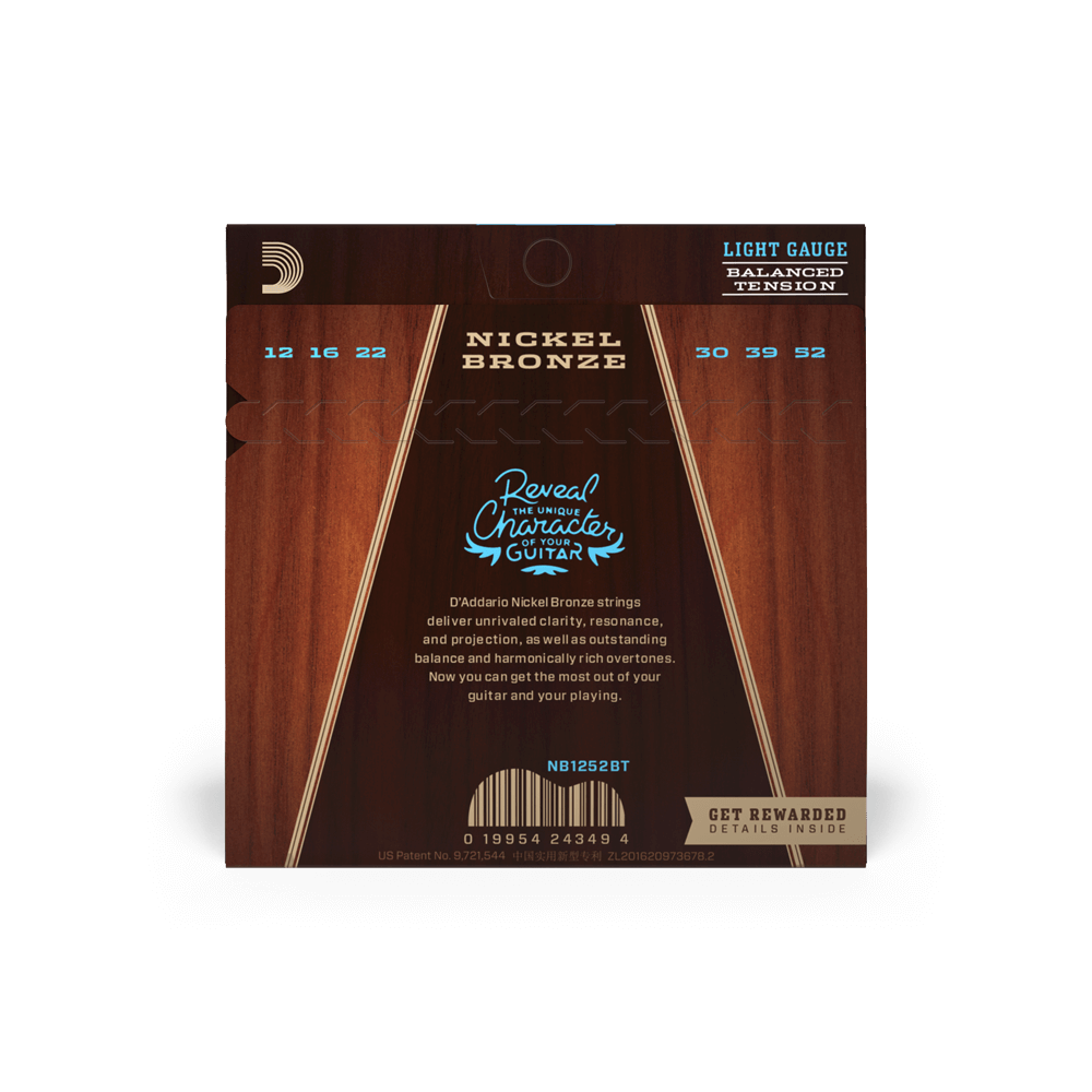 d-addario-nickel-bronze-akustik-gitarrensaiten-12-52-light-balanced-tension image 3