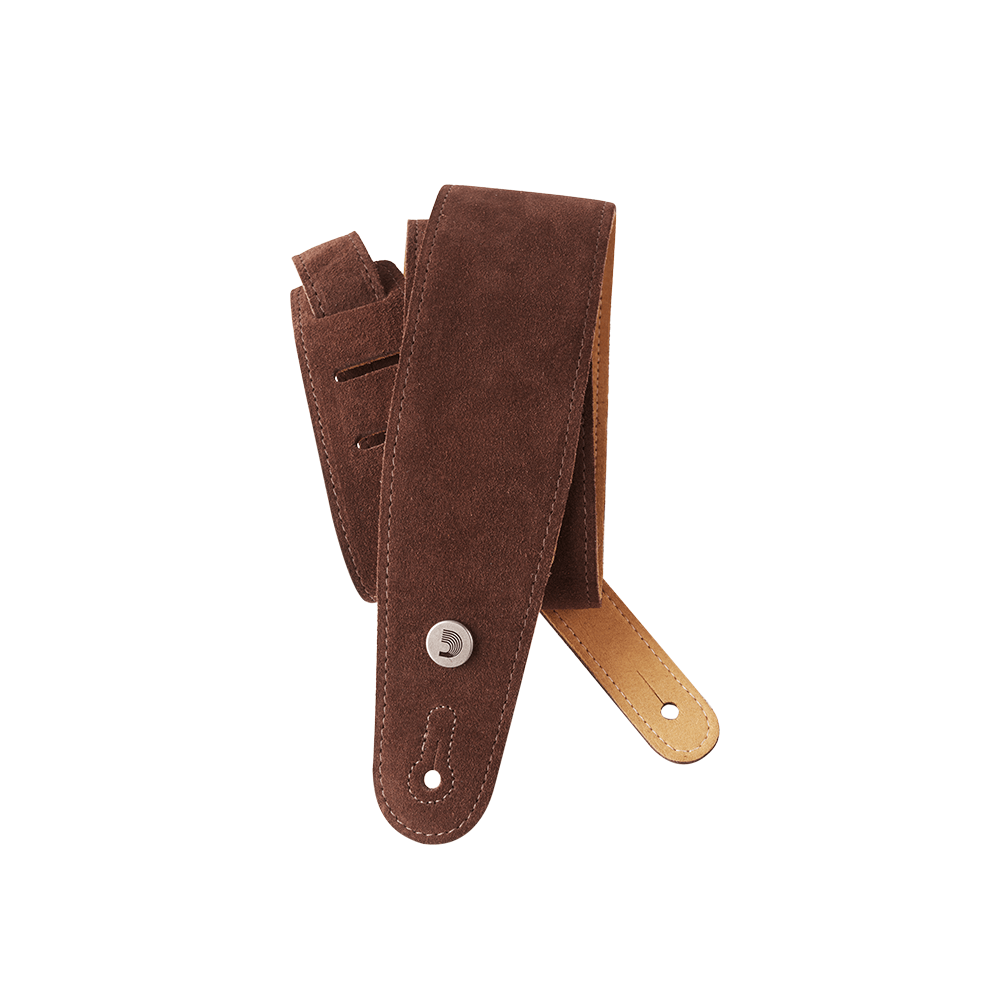 d-addario-suede-gitarrengurt-leder-schwarz image 2