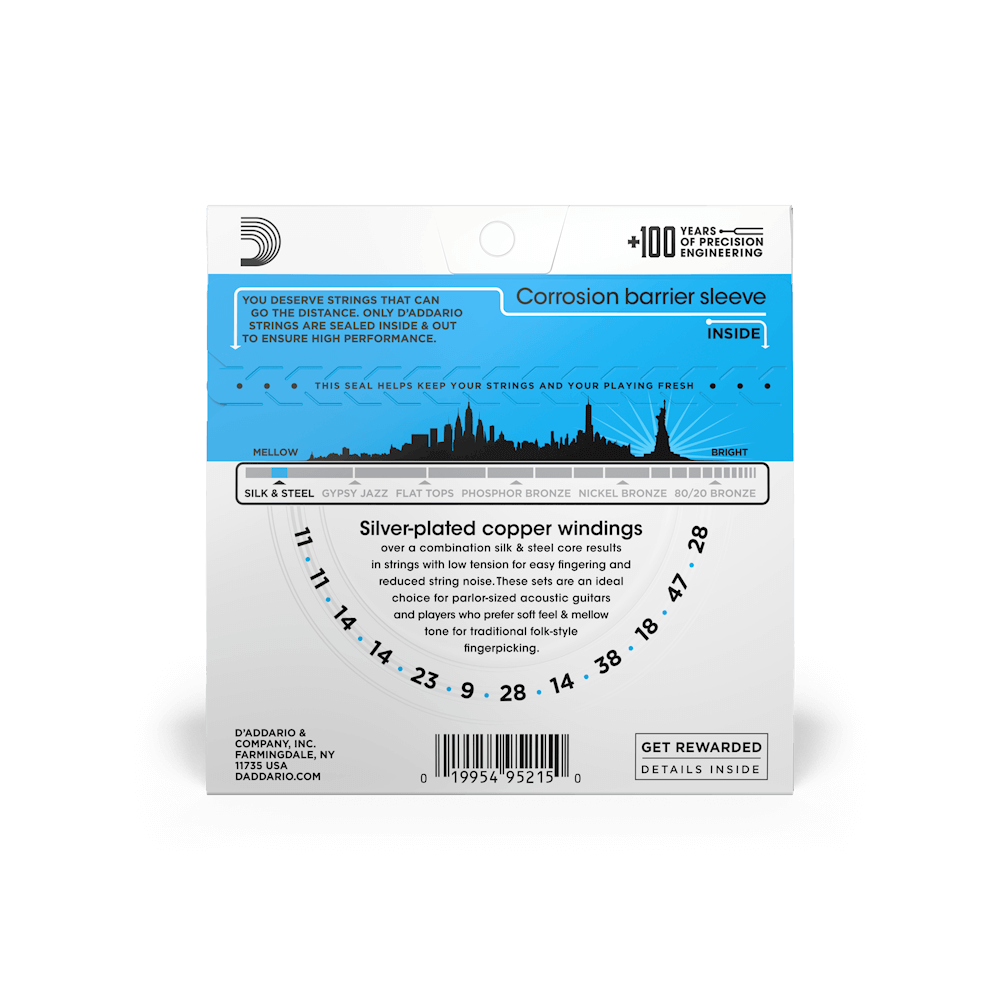 d-addario-silk-steel-11-47-light-12-saitige-westerngitarren-saiten image 3