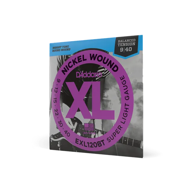 d-addario-xl-nickel-exl-e-gitarre-saiten-09-40-super-light-balanced-tension image 1