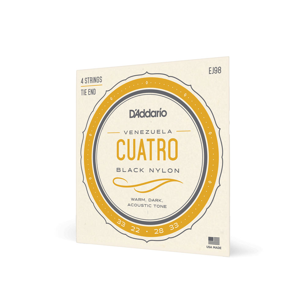 d-addario-ej98-cuatro-saiten-venezuela-4-saitig-black-nylon image 1