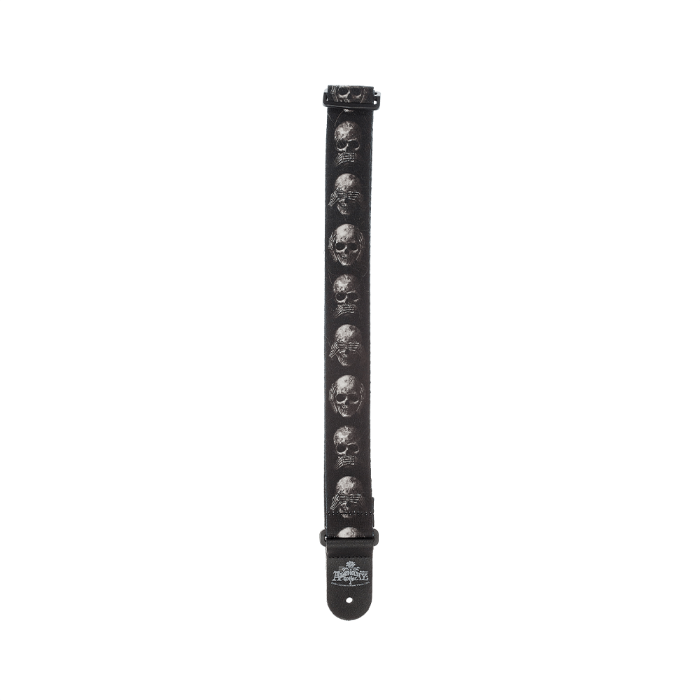 d-addario-alchemy-gitarrengurt-muted-skulls-auto-lock image 3