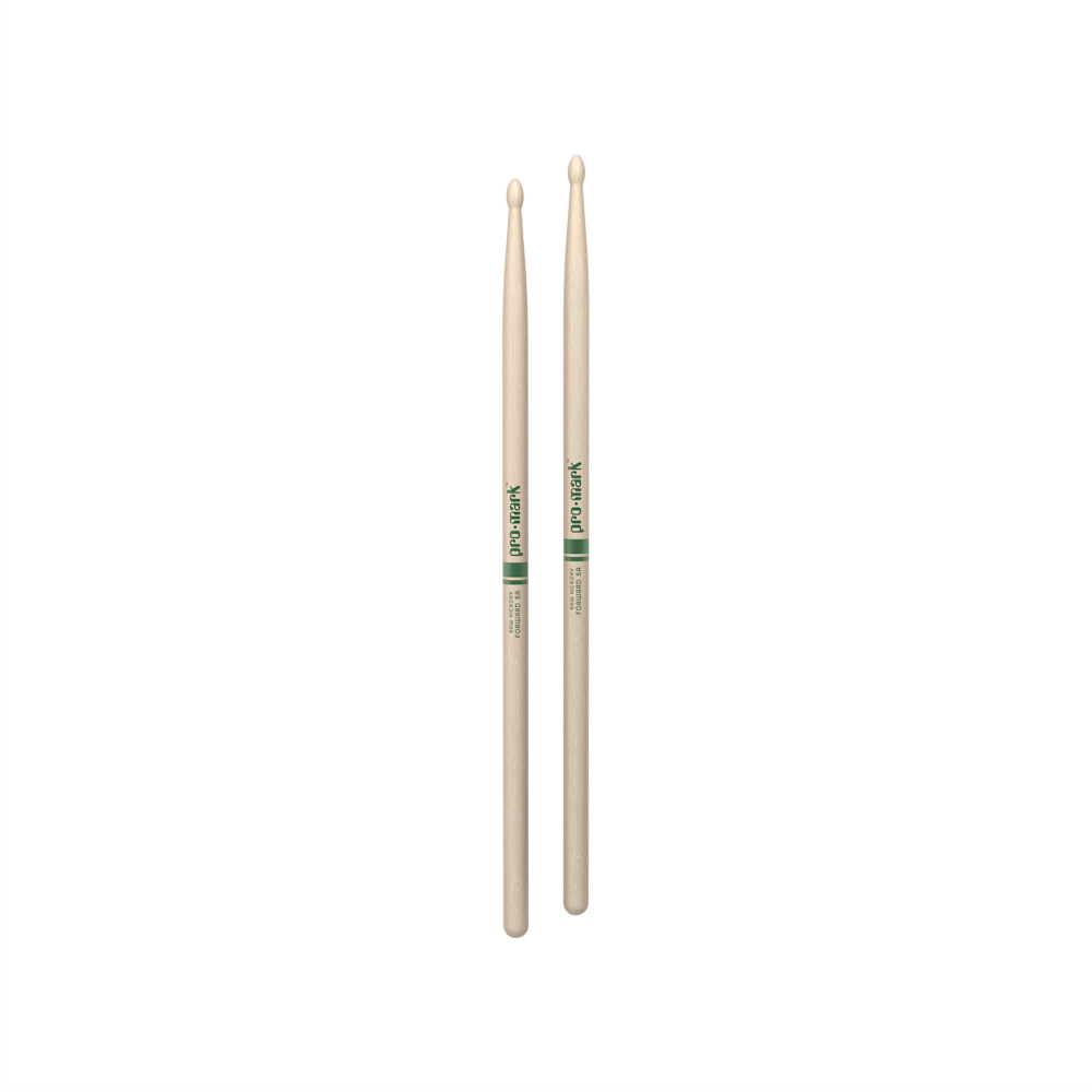 d-addario-classic-forward-5a-raw-hickory-drumsticks-oval-wood-tip image 3