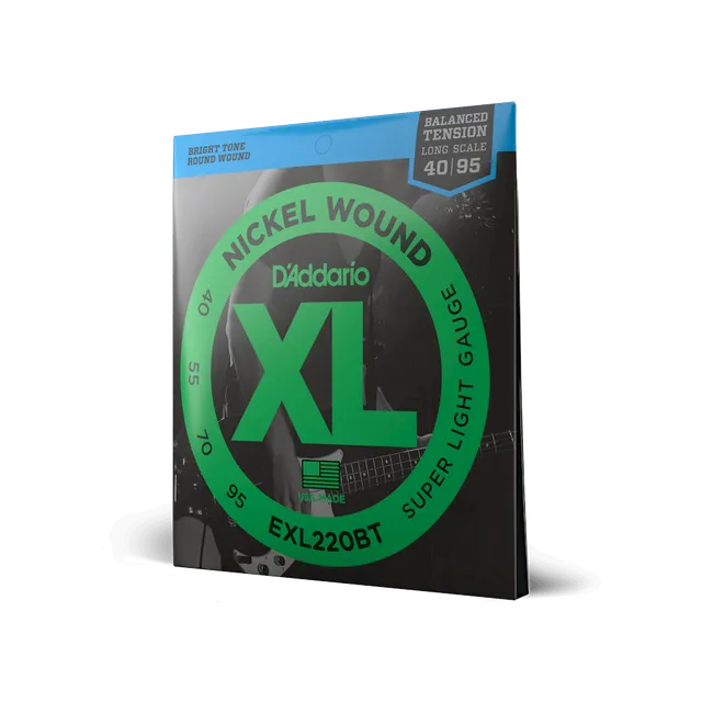 d-addario-exl220bt-xl-nickel-bass-saiten-40-95-super-light-balanced-tension-long image 1