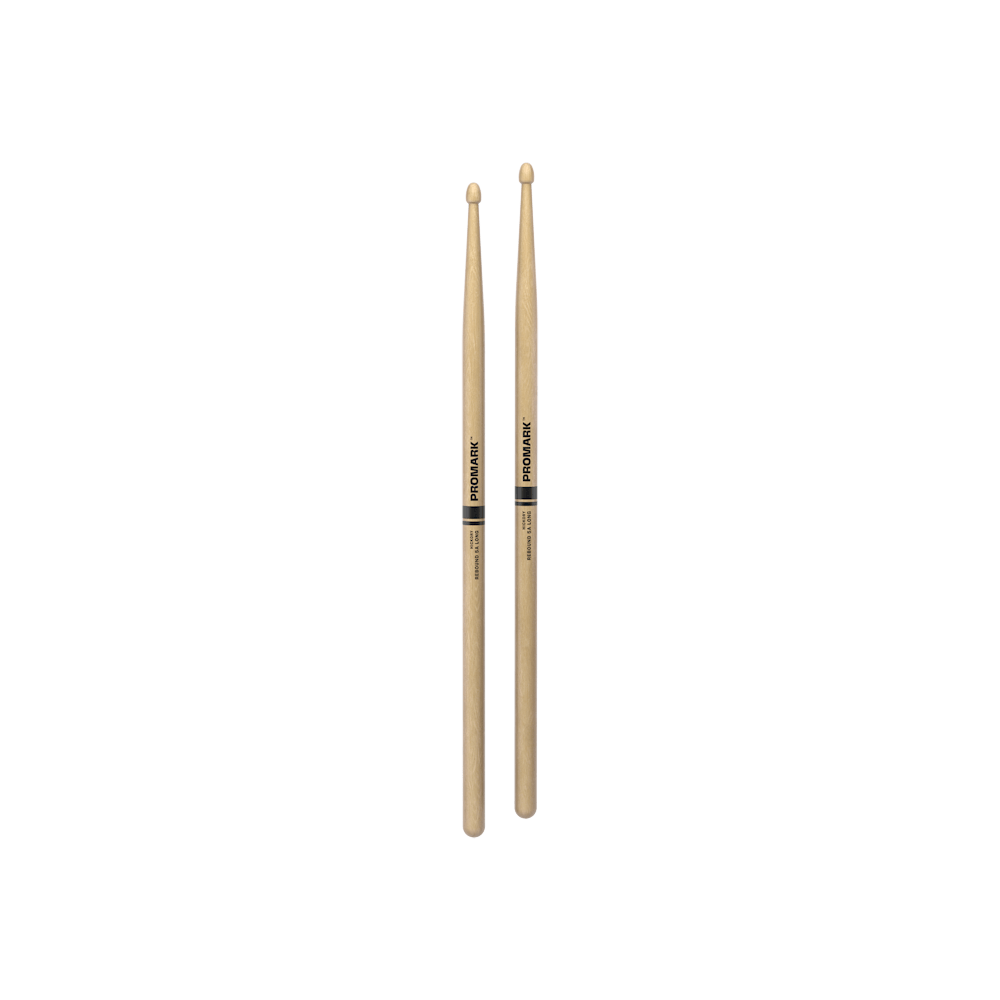 promark-rebound-5a-long-hickory-drumsticks-acorn-wood-tip image 3
