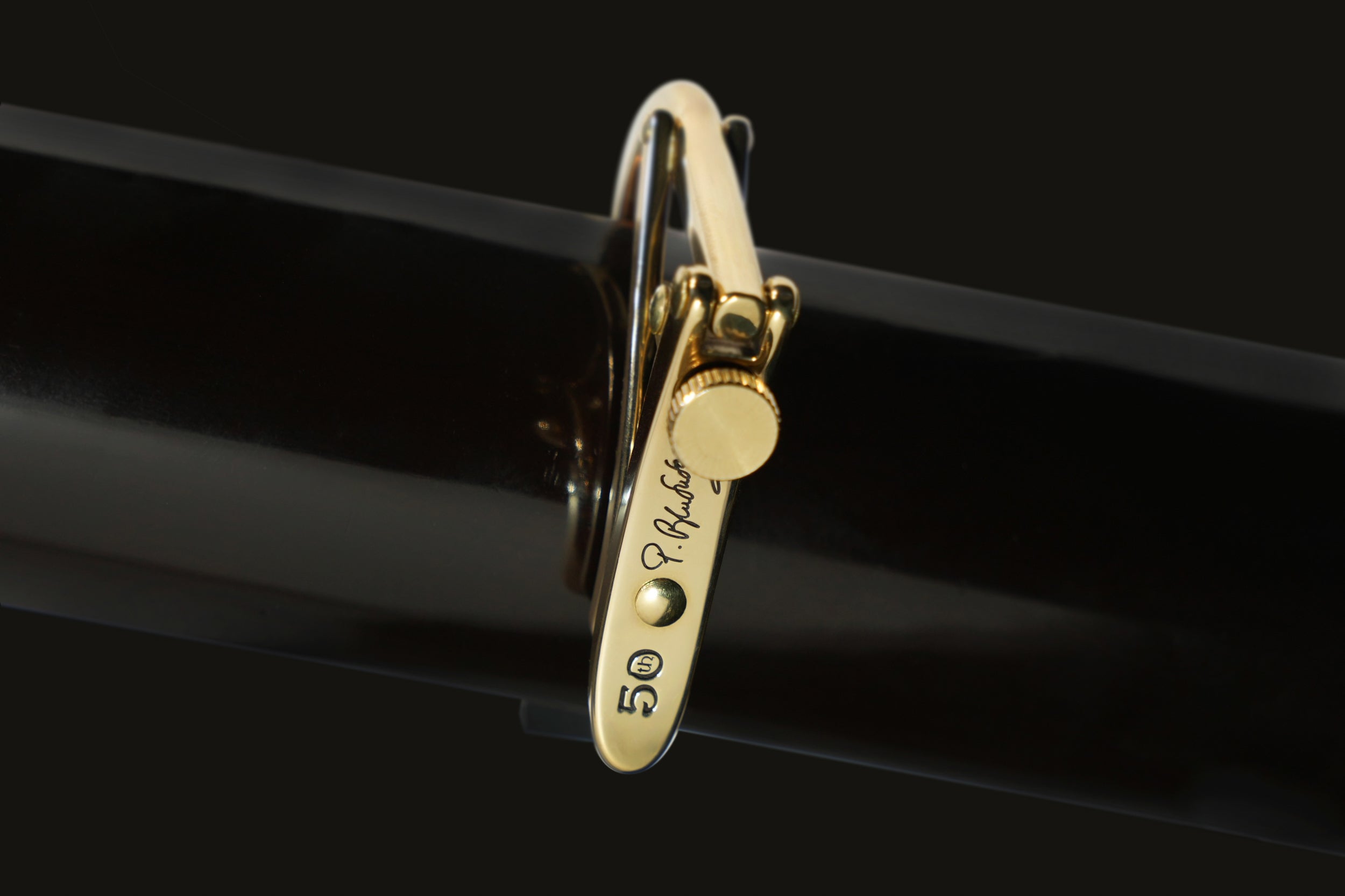 shubb-pierre-bensusan-signature-kapo-steel-string-messing-50th-anniversary image 5