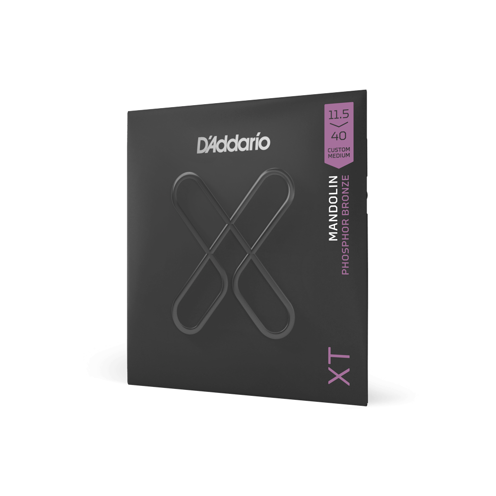 d-addario-xt-custom-medium-11-5-40-phosphor-bronze-mandolinen-saiten image 1