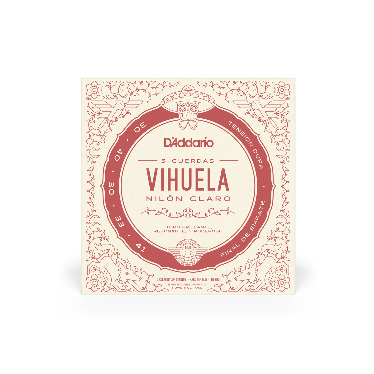 d-addario-pro-art-nylon-vihuela-saiten-hard-tension image 2