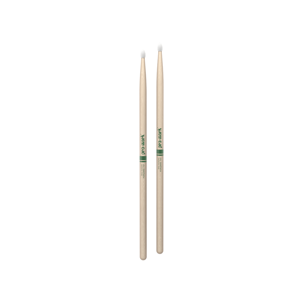 promark-classic-forward-747-drumsticks-hickory-nylon-tip-14-mm-x-412-8-mm image 3