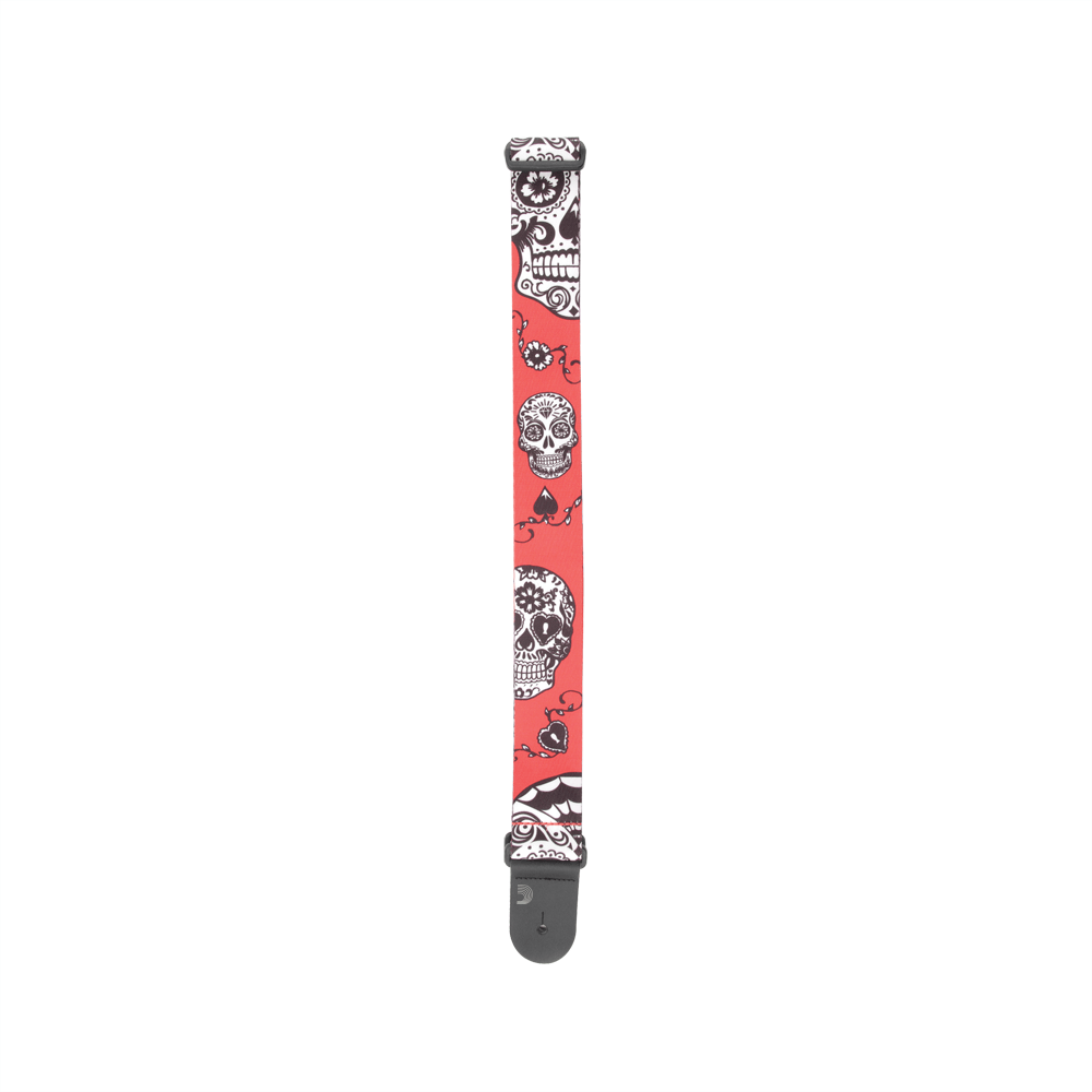 d-addario-sugar-skulls-polyester-gitarrengurt image 3