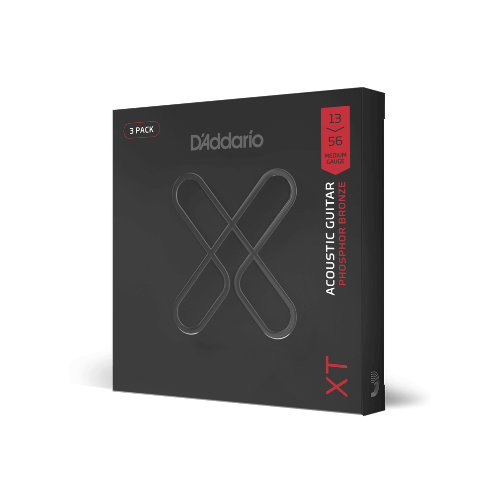 d-addario-xt-phosphor-bronze-akustik-gitarrensaiten-13-56-medium-coated image 1