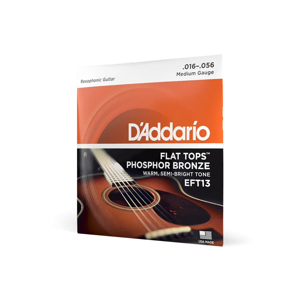 d-addario-flat-tops-phosphor-bronze-akustikgitarren-saiten-16-56-medium-resophon image 1