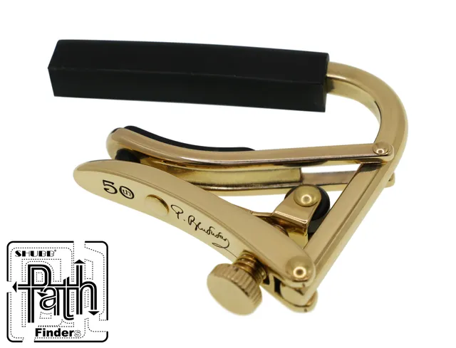shubb-pierre-bensusan-signature-kapo-steel-string-messing-50th-anniversary image 1