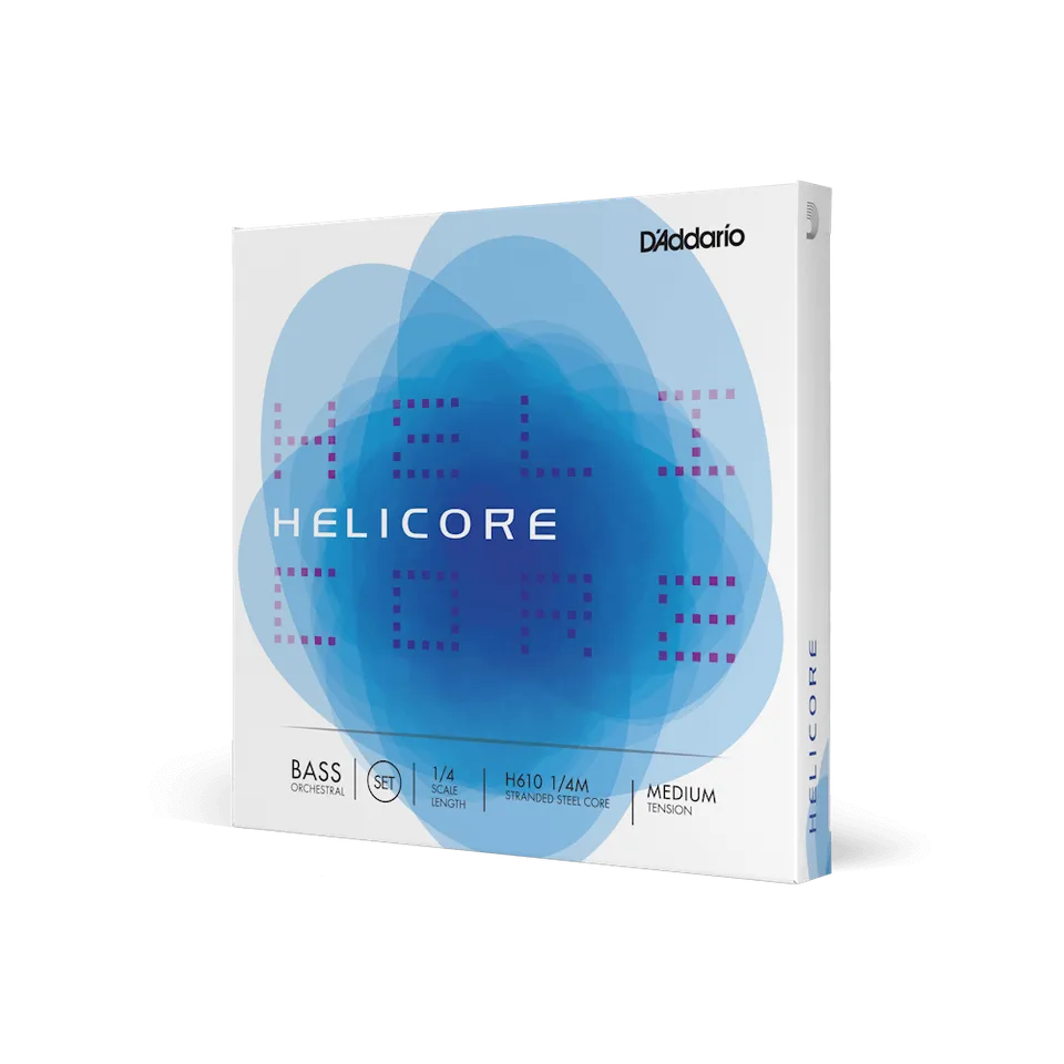 d-addario-helicore-orchestral-kontrabass-saitensatz-1-4-medium-tension image 1