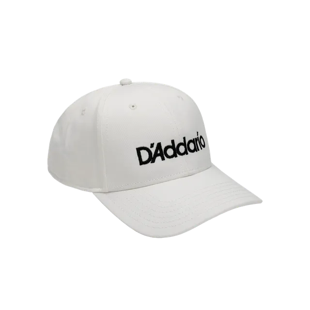 d-addario-logo-cap-six-panel-ecru-snapback image 1