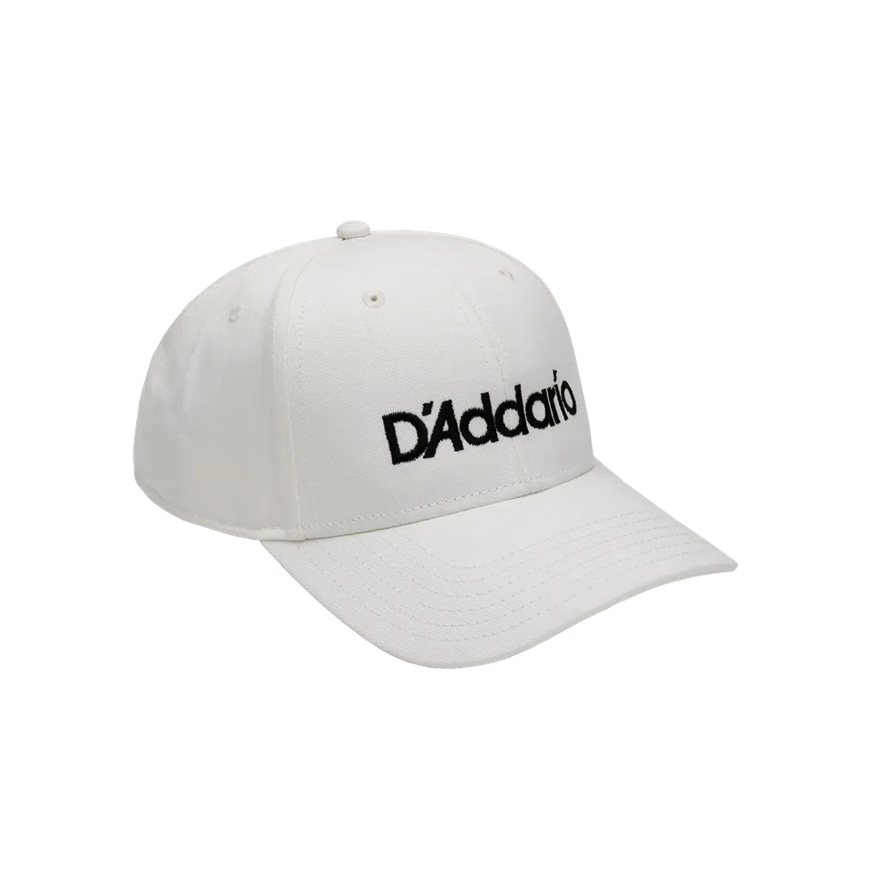 d-addario-logo-cap-six-panel-ecru-snapback image 1