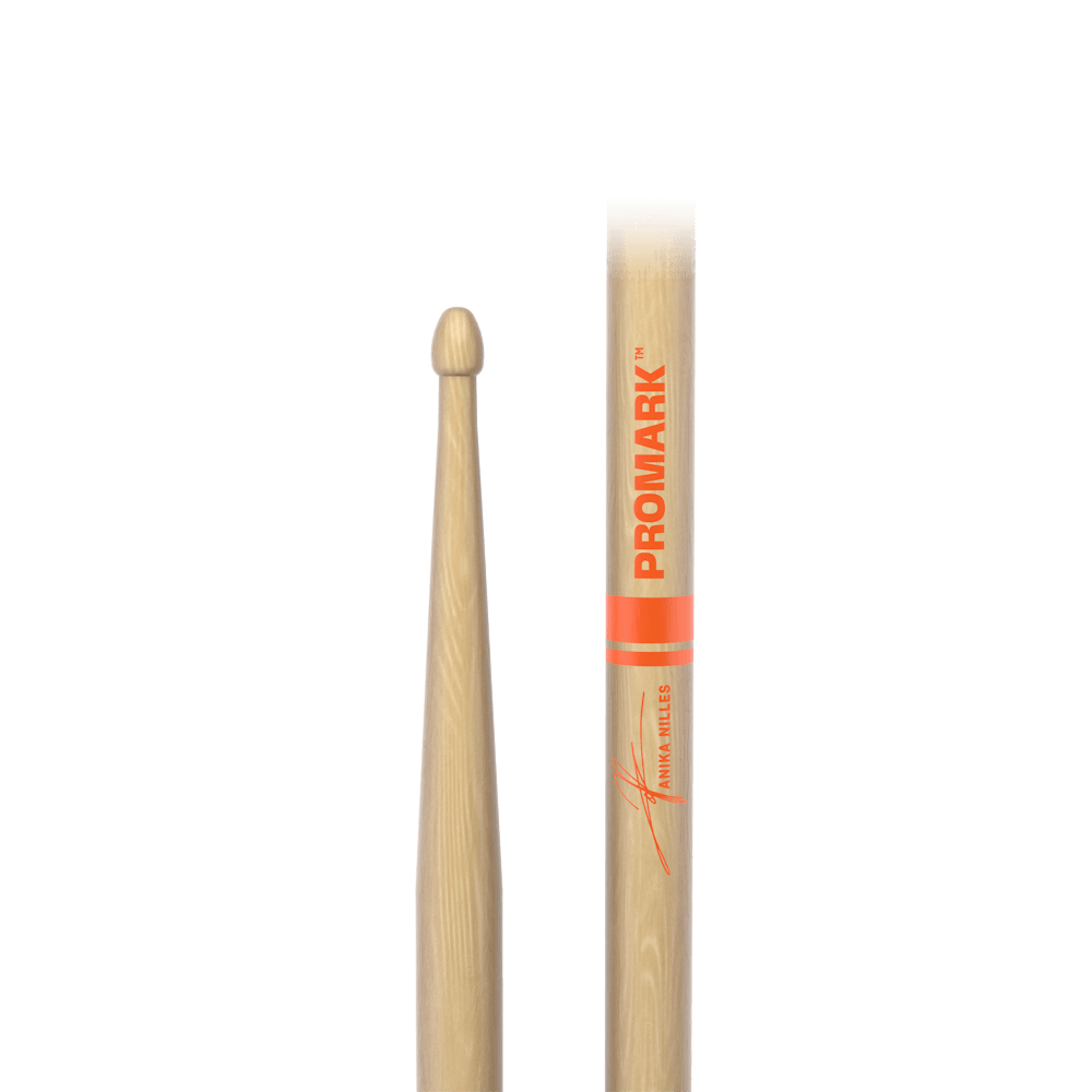 d-addario-promark-anika-nilles-signature-drumsticks-hickory-wood-tip image 2