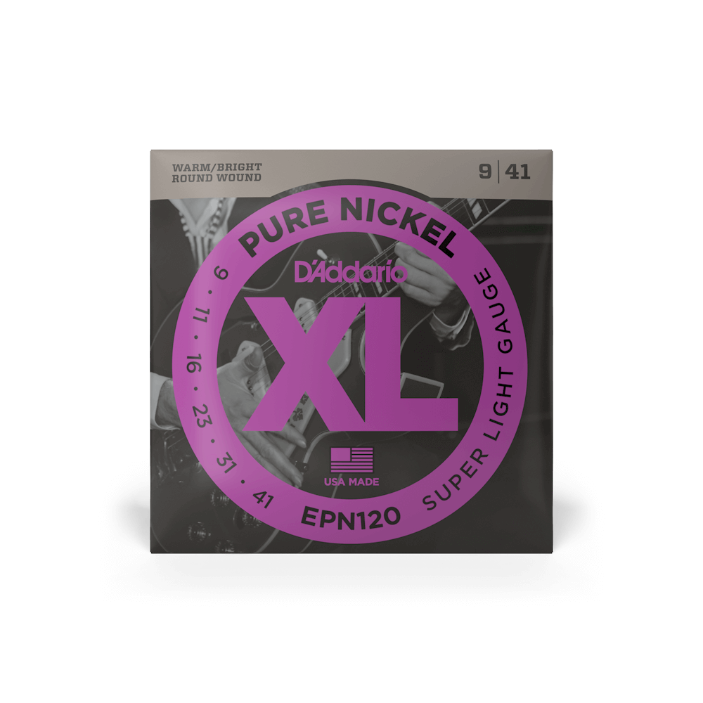 d-addario-xl-pure-nickel-09-41-super-light-e-gitarren-saitensatz image 2