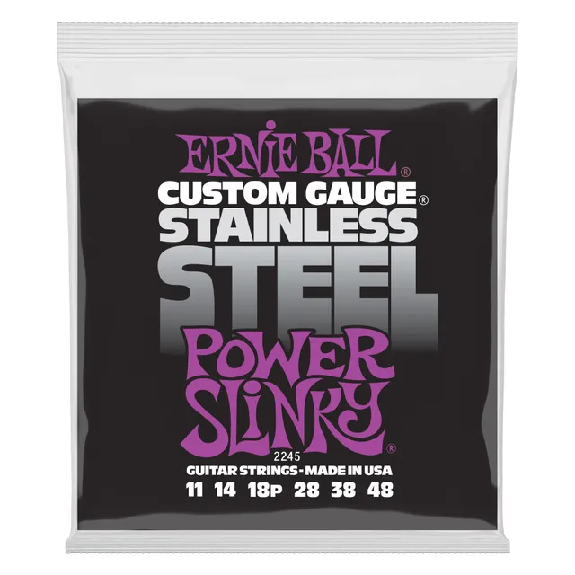 ernie-ball-power-slinky-e-gitarrensaiten-edelstahl-11-48 image 1