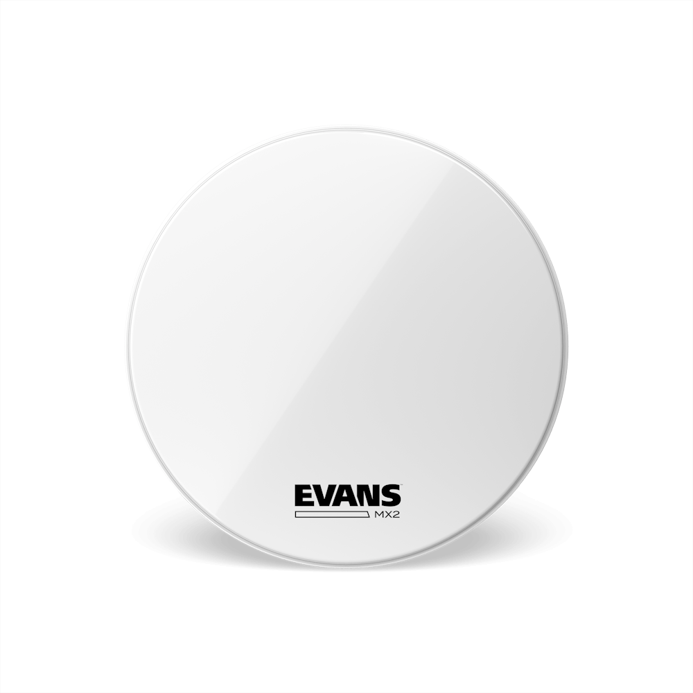 d-addario-mx2-white-marching-bass-drum-fell image 1